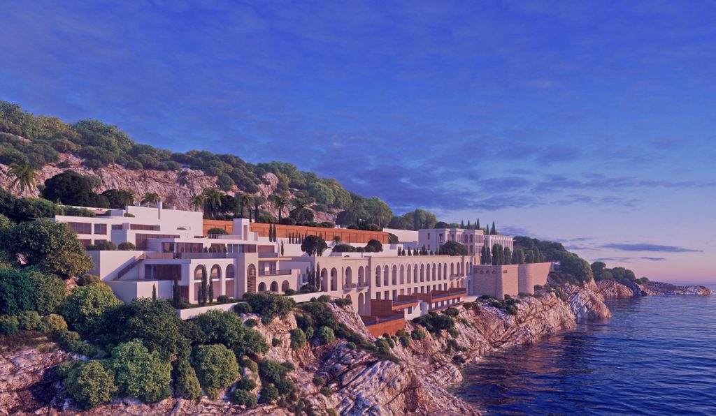 Exterior rendering Sea view
