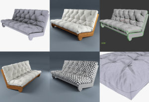 3d modeling of furniture